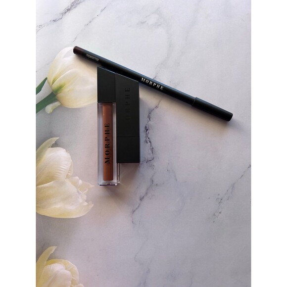 Morphe Lip Bundle Sweet Tea RARE DISCONTINUED color FULL SIZE - Picture 2 of 6